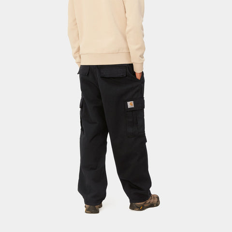 Carhartt Wip Pantalone da uomo con tasconi Cole Nero