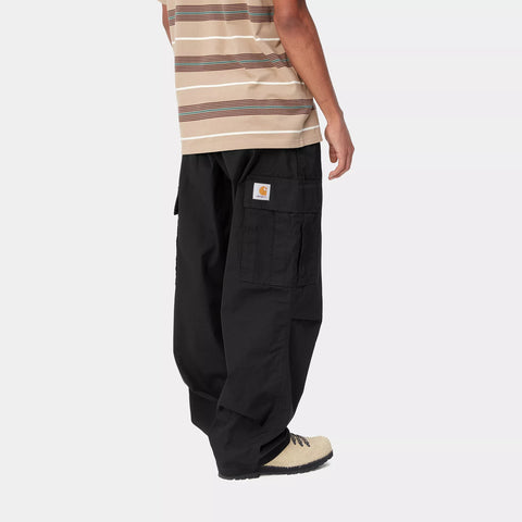 Carhartt Wip Pantalone da uom con Tasconi Uomo Cole Nero