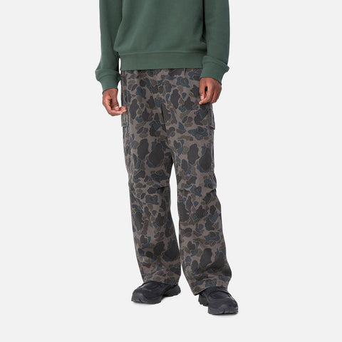 Carhartt Wip Pantalone Con Tasconi Uomo Cole Verde