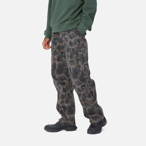 Carhartt Wip Pantalone Con Tasconi Uomo Cole Verde