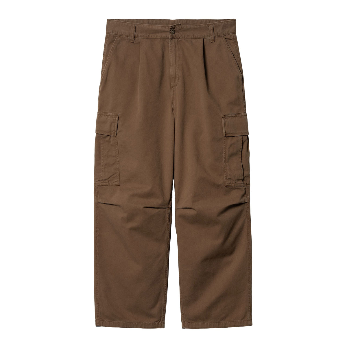 Carhartt Wip Pantalone da uomo Con Tasconi Cole Marrone