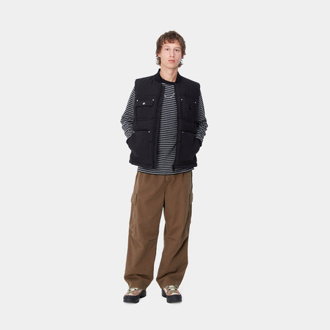 Carhartt Wip Pantalone da uomo Con Tasconi Cole Marrone