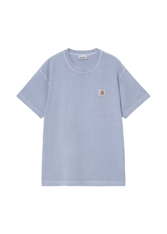 Carhartt Wip T-Shirt da uomo manica corta Nelson celeste