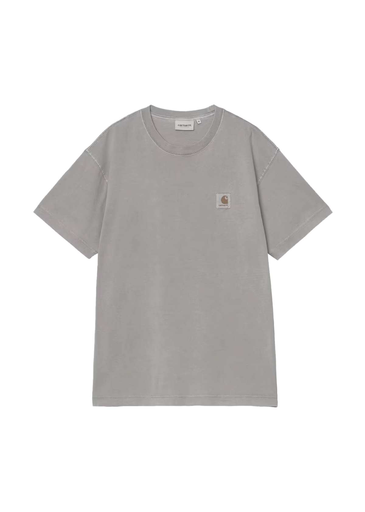 Carhartt Wip T-Shirt da uomo manica corta Nelson grigio lavato