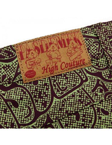 Pas De Mer Herren-Shorts mit grünem Logo