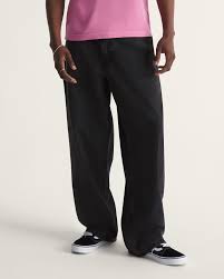 Vans Men's Check 5 Black Baggy Jeans