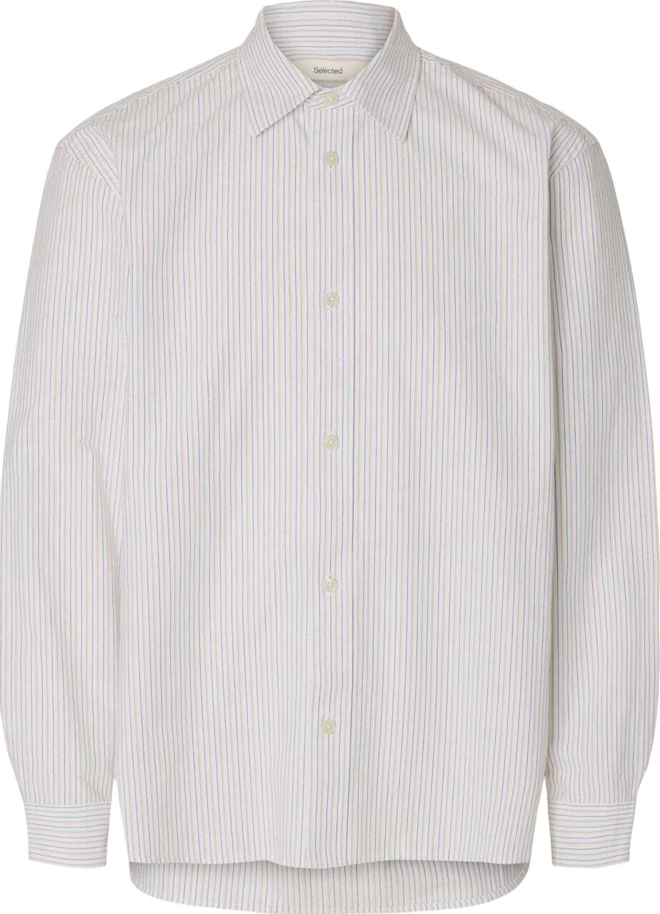 Selected Camicia rigata da uomo Sinus