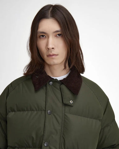 Barbour Giacca Piumino da uomo Oversized Transport