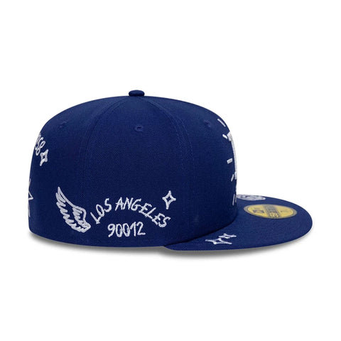 New Era Fitted Unisex-Cap LA Dodgers MLB