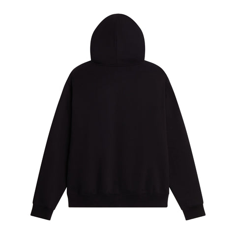 The North Face Felpa con zip e cappuccio da uomo Essential Simple Dome nera
