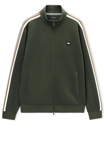 Weekend Offender Felpa con zip da uomo Cultra verde