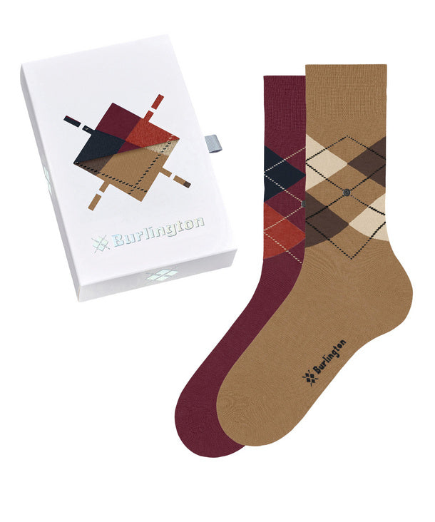 Burlington Set Calze da uomo Basic Gift  multicolor