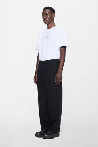 Rains Pantalone in pile da uomo Fleece nero