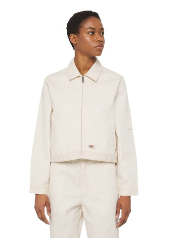 Dickies Unlined Eisenhower women's short jacket in cream