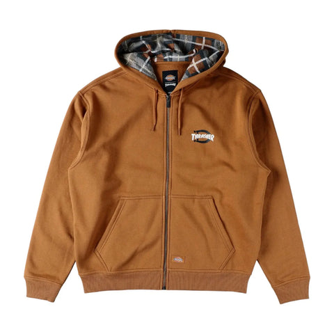 Dickies Felpa con zip e cappuccio collaborazione Dickies x Thrasher