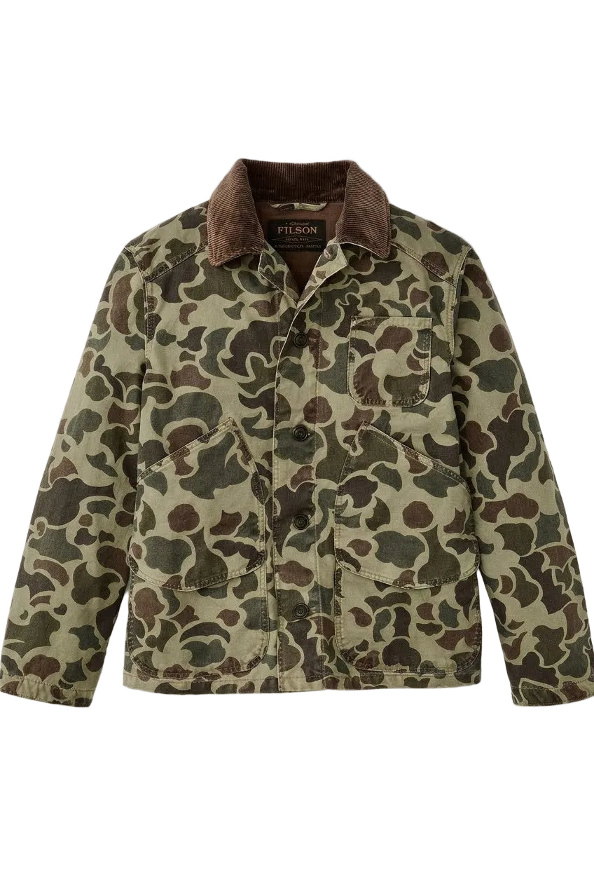 Filson Giacca da uomo Canvas Ouftfitters camo