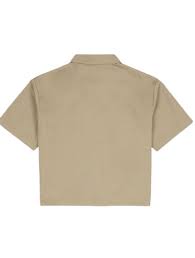 Dickies Work beige women's short sleeve shirt
