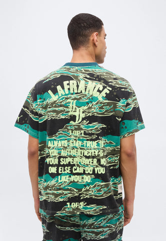 Puma Men's Short Sleeve T-Shirt La Francè Supply camo