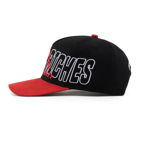 Paper Money Cappellino unisex Hustle Hard nero/rosso