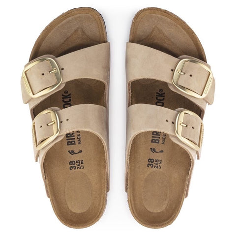 Birkenstock Sandalo donna Arizona Big Buckle (Calzata stretta)Beige