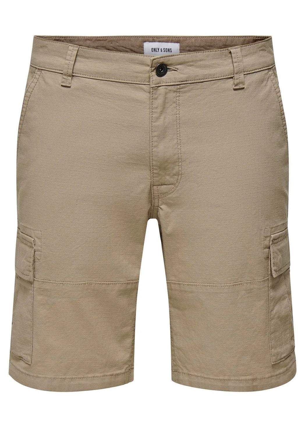 Only & Sons Pantaloncino Con Tasconi Uomo Ray Life Beige
