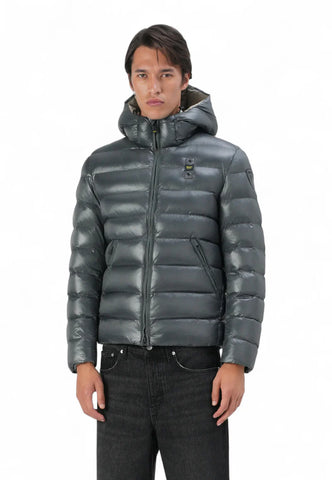 Blauer Giacca Piumino da uomo Adams grigio