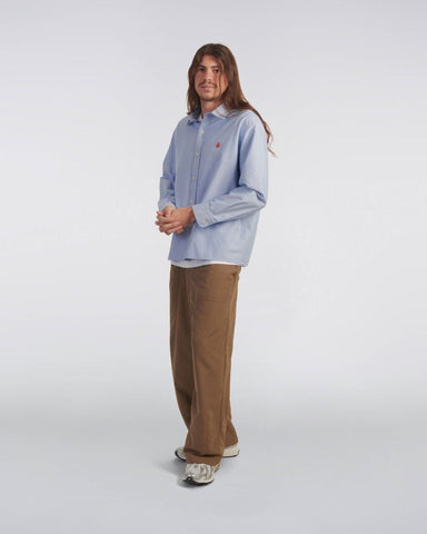 Edwin Camicia in cotone Oxford da uomo Big Ox I034964-0167