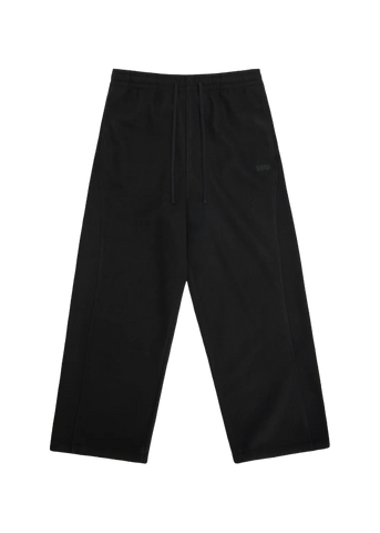 Rains Pantalone in pile da uomo Fleece nero