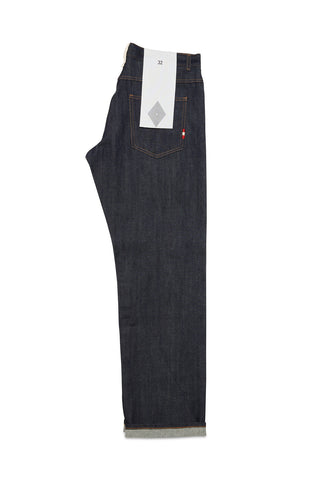 Amish Jeans Uomo Loose Fit James lavaggio scuro