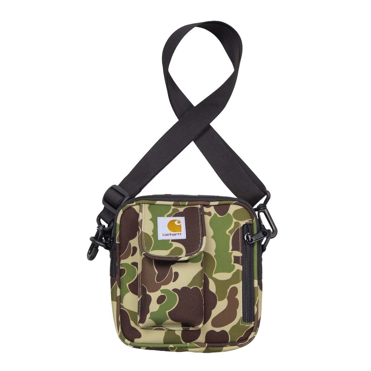 Carhartt Wip Unisex Essentials small bag in camouflage