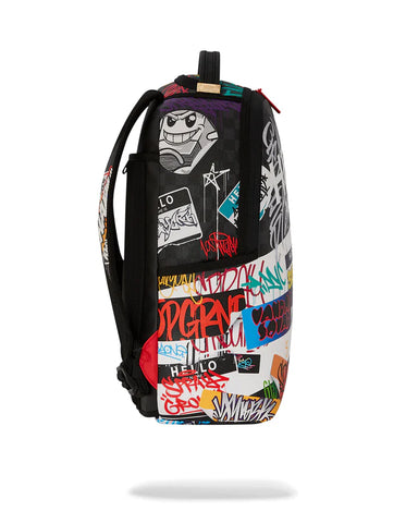 Sprayground Unisex-Rucksack mit dem Tag „Hmni 14Th Anniversary“.