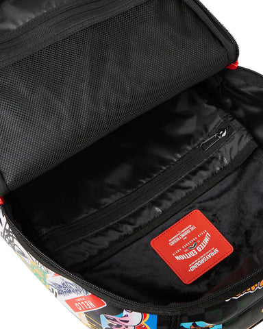 Sprayground Unisex-Rucksack mit dem Tag „Hmni 14Th Anniversary“.