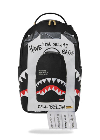 Sprayground Zaino Unisex Missing Bag Flyer nero