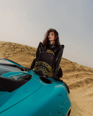 Sprayground Zaino Unisex That Gold Drip nero