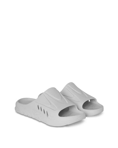 Sprayground Ciabatte in gomma unisex Shark Slide bianca