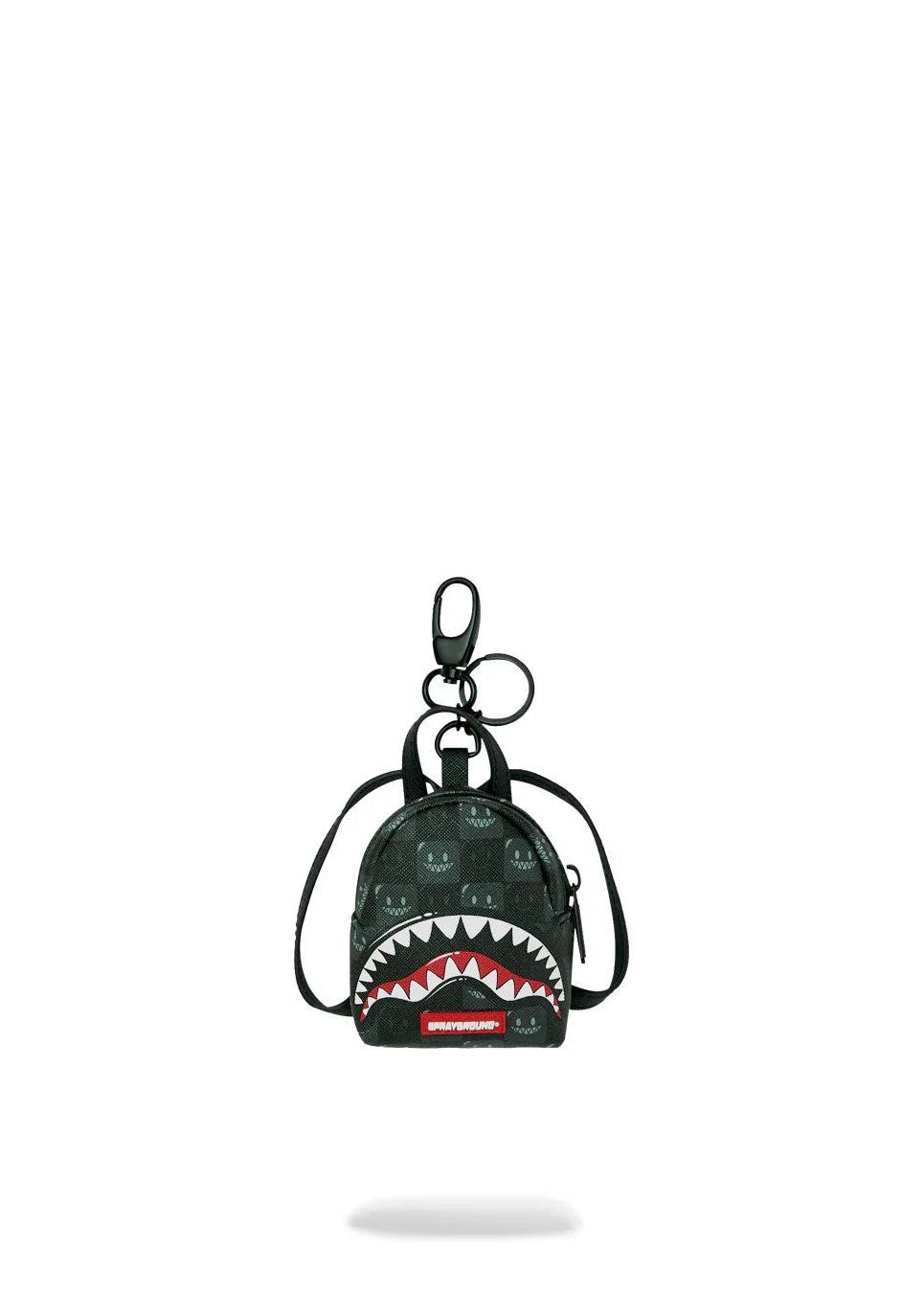Sprayground Portachiavi Black Check nero