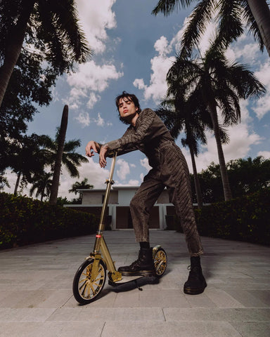 Sprayground Monopattino All Gold Scooter oro