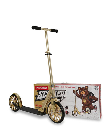 Sprayground Monopattino All Gold Scooter oro