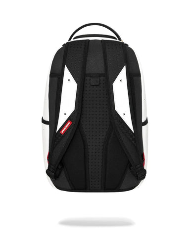 Sprayground Zaino Unisex Shark Central Liquid Chrome bianco