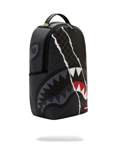 Sprayground Zaino Unisex Center Rip Revealing nero