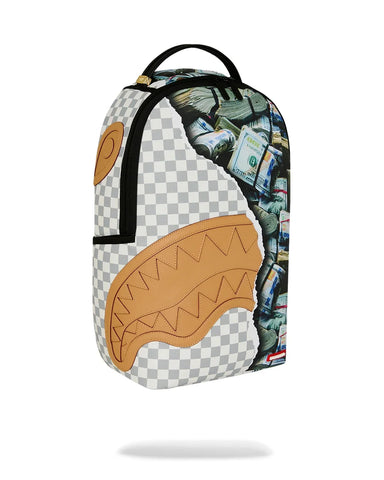 Sprayground Zaino Unisex Cream Check Full