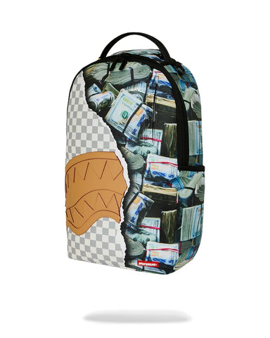 Sprayground Zaino Unisex Cream Check Full