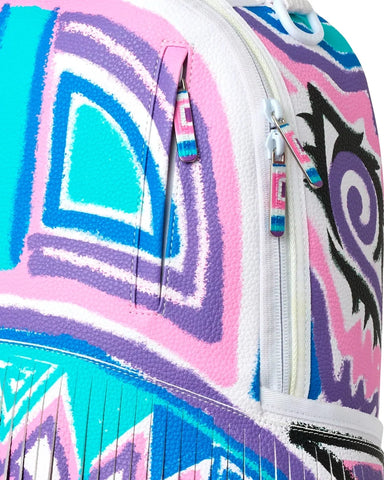 Sprayground Zaino Unisex AI Fringe bianco