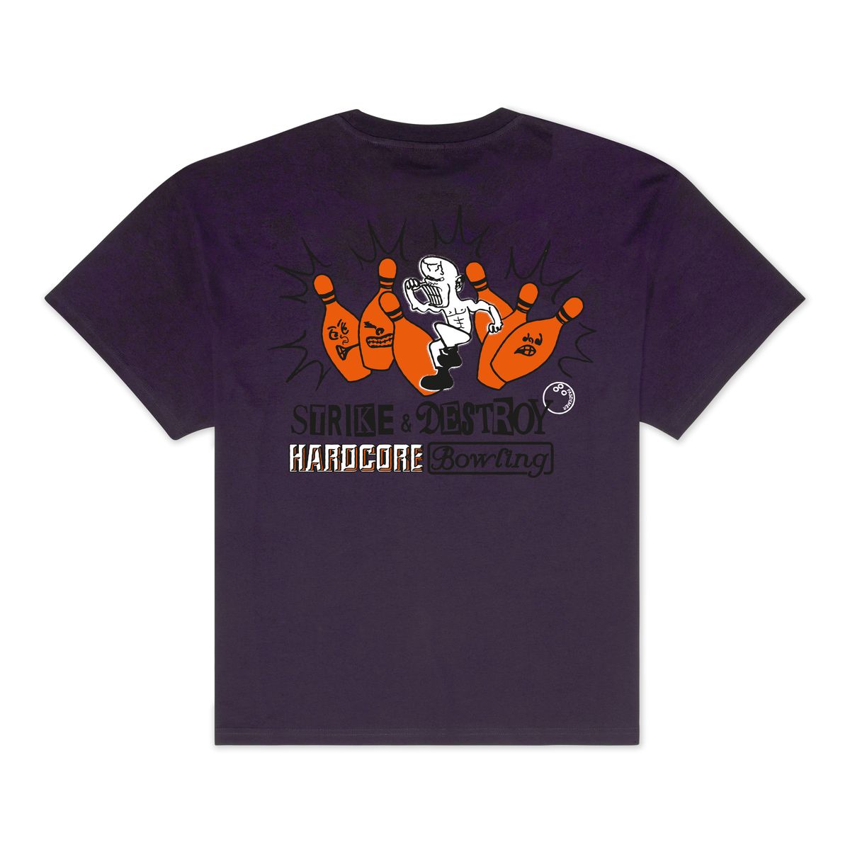 Pas De Mer T-Shirt da uomo manica corta Bowling