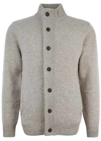 Barbour Maglione da uomo con zip Patch