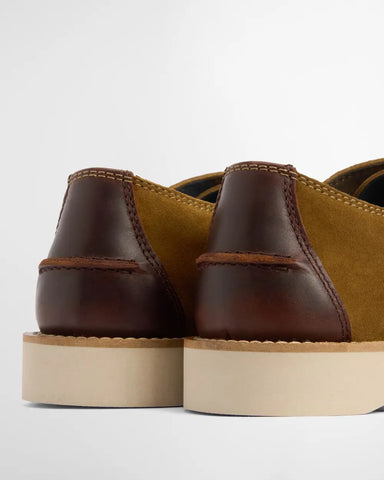 Barbour Scarpe in pelle scamosciata Derby Aydon marroni