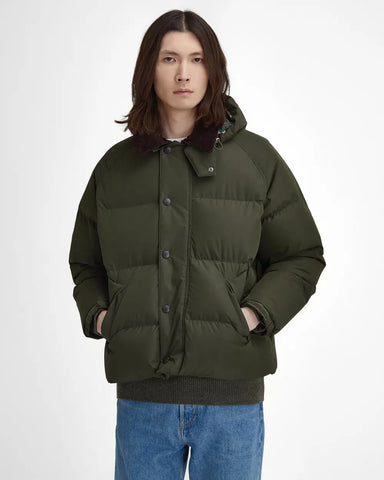 Barbour Giacca Piumino da uomo Oversized Transport