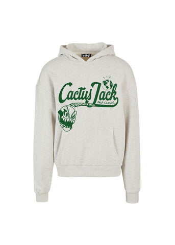 Wasabi Felpa da uomo con cappuccio Cactus Club grigio chiaro