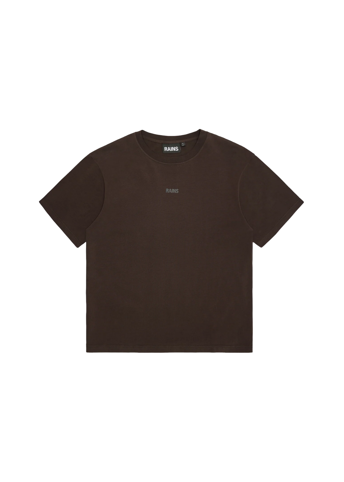 Rains T-Shirt da uomo manica corta Classic marrone