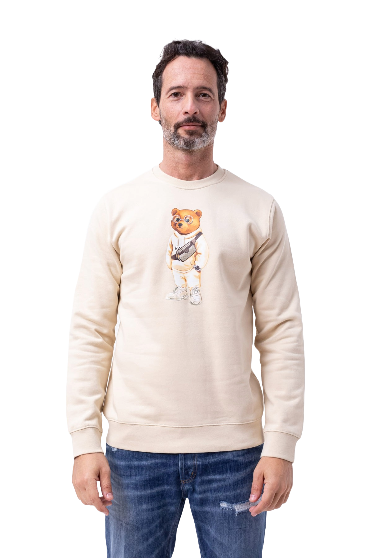 Baron Filou Herren-Sweatshirt mit Rundhalsausschnitt FIL LXXII